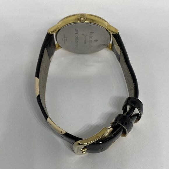 Kate Spade Metro 0173 Women's Black Leather Analog Dial Quartz Watch WO451 - Picture 11 of 12